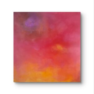 modernes abstraktes Gemälde Balance 100x100 cm Acrylkunst auf Leinwand