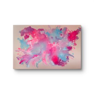 abstraktes Gemälde Candy 80x120 cm moderne Acrylkunst auf Leinwand