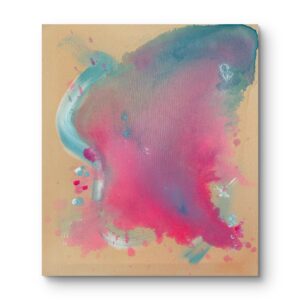 abstraktes Kunstwerk Daydream 60x70 cm modernes Acrylbild auf Leinwand