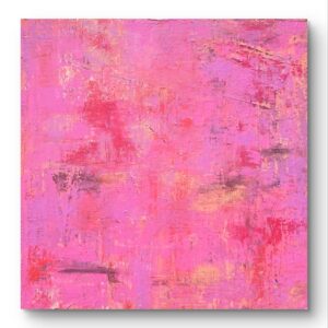 abstrakte Acrylmalerei Feel 50x50 cm modernes Wandbild auf Leinwand