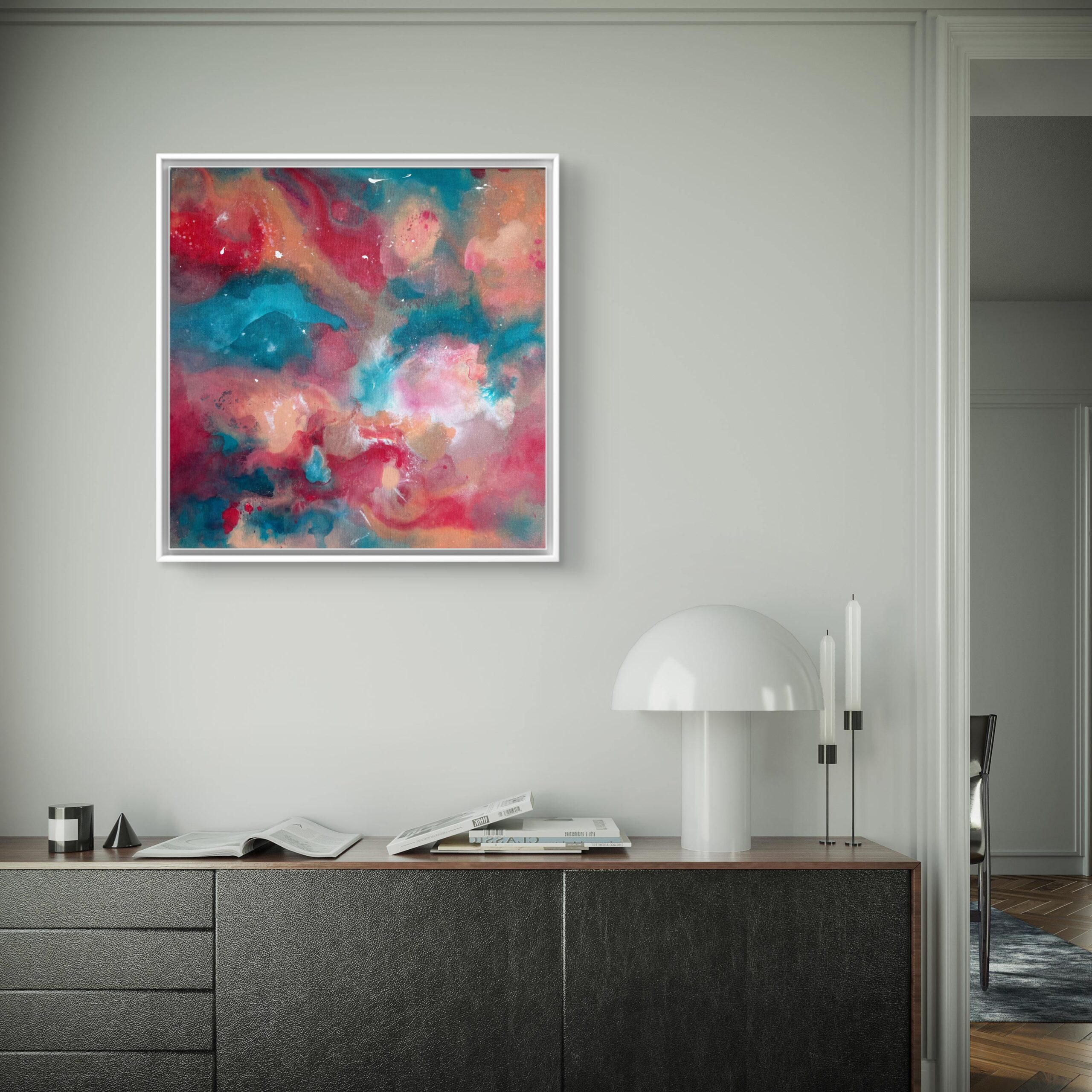 AURORA I 80 x 80 cm – Bild 3